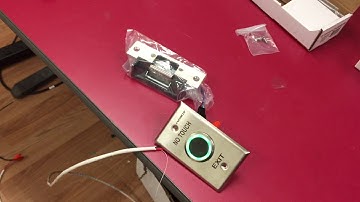 Camden No Touch IR exit button