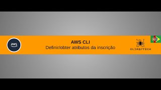 AWS CLI: SNS - Definir/obter atributos da inscrição