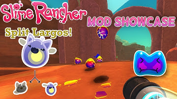 Splitter Slimes!! Slime Rancher Mod Showcase!
