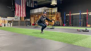 Backwards Crouch Walk