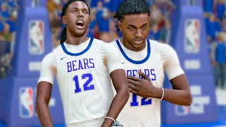 Camden Tinsley FIRST GAME AS A JUNIOR in High School! Journey to NBA 2K23 MyCAREER #1