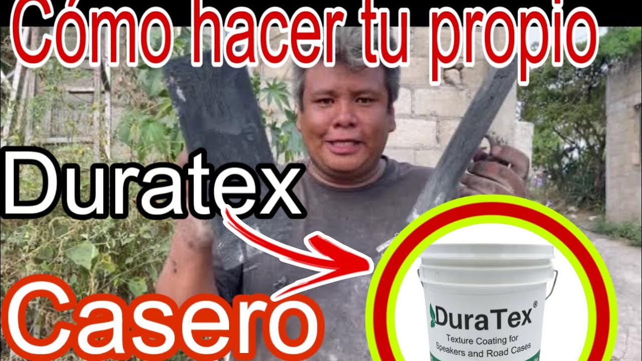 Como hacer tu propio Duratex para tus bafles