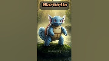 Epic Squirtle Evolution 🌊 Realistic Blastoise Reveal!