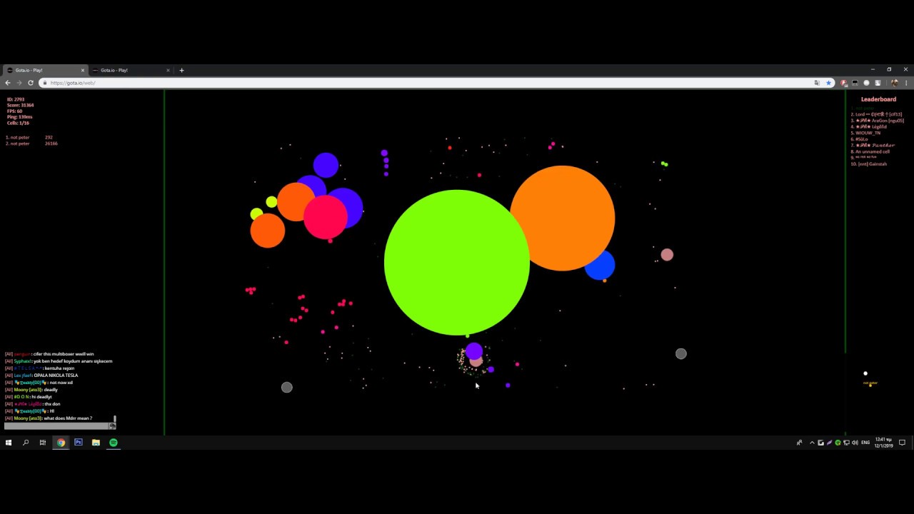 Multiboxing Takeover #5 [Gota.io]