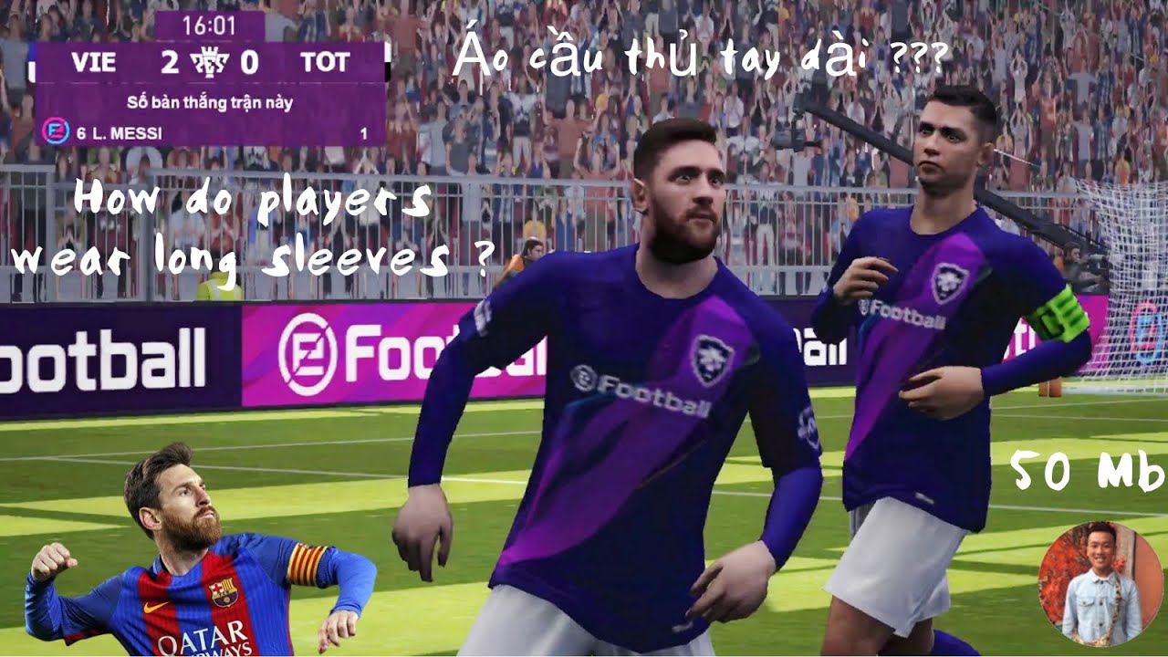 How do players wear long sleeves? Làm thế nào để cầu thủ mặc áo tay dài