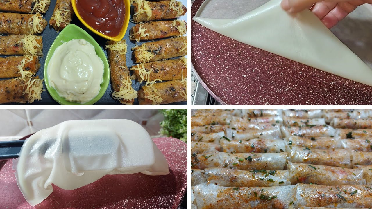 ورقة السائلة ب البوخار شفافة ودغي كتوجد من اسهل ميكون + مني سكار بحشوة اقتصادية ولذيذة