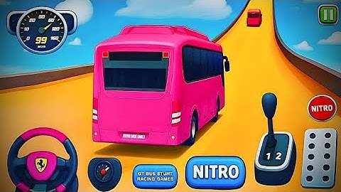 🔥Crazy Bus Mega Ramp Onmogelijke Racebus Stunts Onmogelijke Tracks - Android Gameplay 2025🔥Deel 3 😱