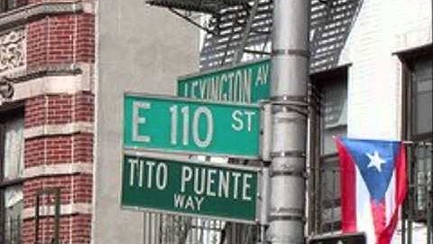 Tito Puente - 110th Street and 5th Avenue