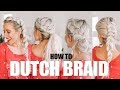 How To DUTCH BRAID + for beginners