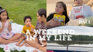 Spend the weekend with me + asian food haul | TheFashionChica