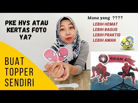 Video: Cara Membuat Topper Kek Dengan Tangan Anda Sendiri