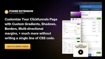 CF Power Extension | Clickfunnels Chrome Extension Demo ⚡