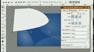 Inkscape. Эпизод 053 - Абстрактные обои для рабочего стола (Episode 053 – Abstract Wallpaper) screenshot 4