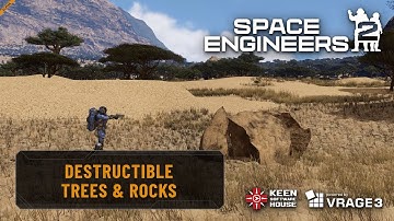 Space Engineers 2: Destructible Trees & Rocks