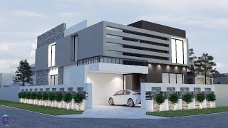 Double Story House Design Front Elevation Ideas Part 01