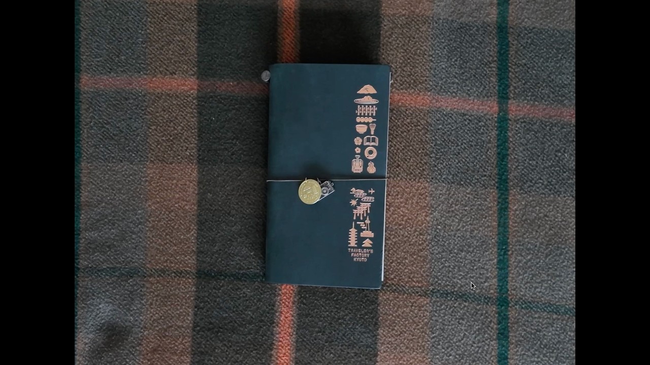 Kyoto's Special Edition Travelers Notebook Unboxing - YouTube
