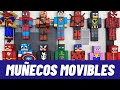 Como hacer tu propia figura skin de minecraft movible de papel  papercraft manualidades