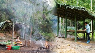 A Single Mom Builds a Bamboo House from Start to Finish in 70 Days to Change Her Life