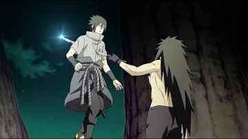 Madara kill Sasuke for not joining on his side, toying with Tobirama to revenge for his dead brother