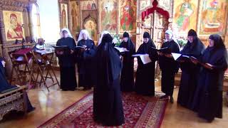 Концерт сестер СЕМ в Успенском храме Николо-Сольбинского женского монастыря