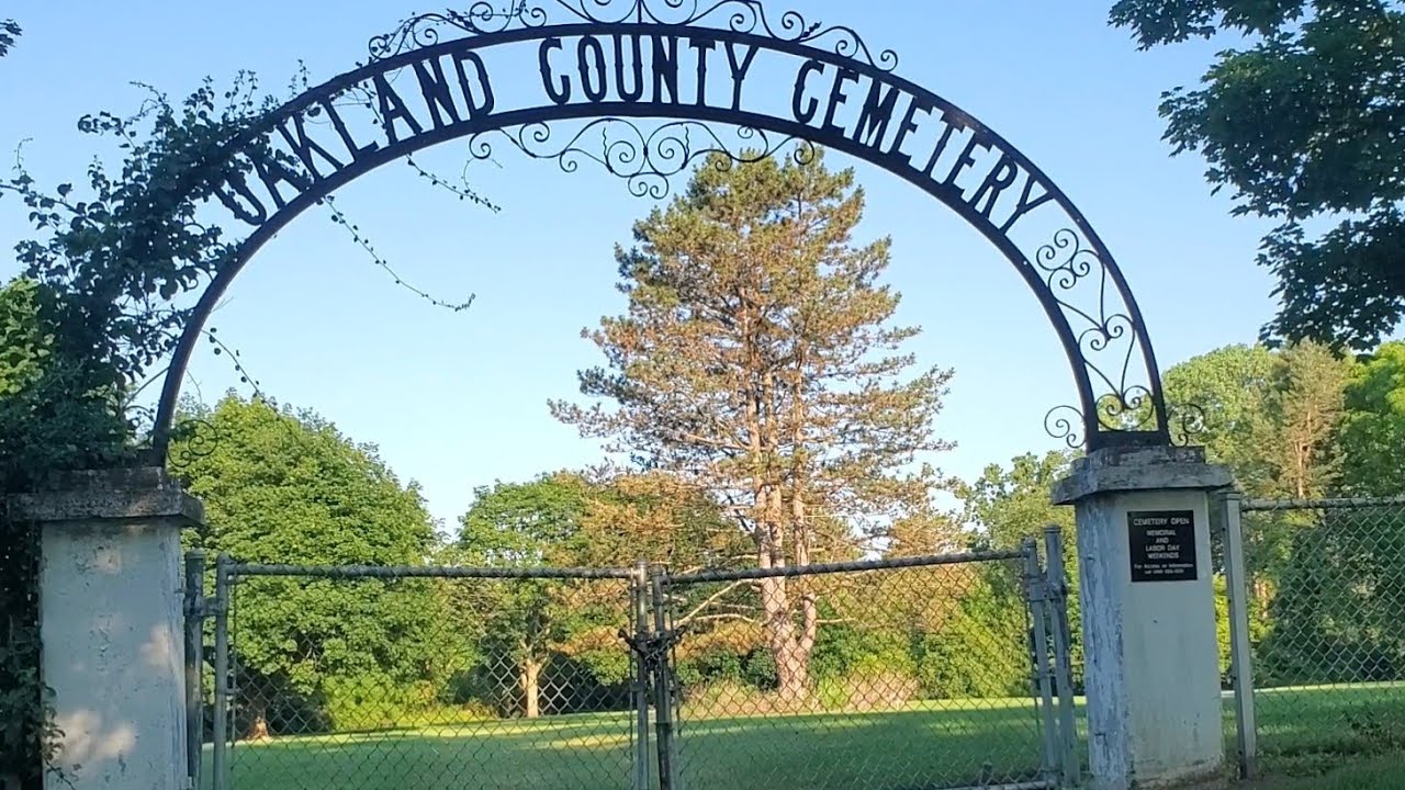 Forgotten Cemetery in Pontiac, Michigan and a brief history of Poor Farms