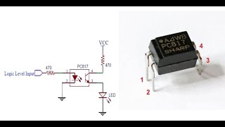 Optocoupler testing ( اختبار الأوبتوكابلر )