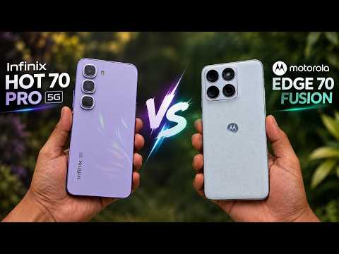 Infinix Hot 70 Pro 5G VS Moto Edge 70 Fusion | Which Phone Should You Buy ?
