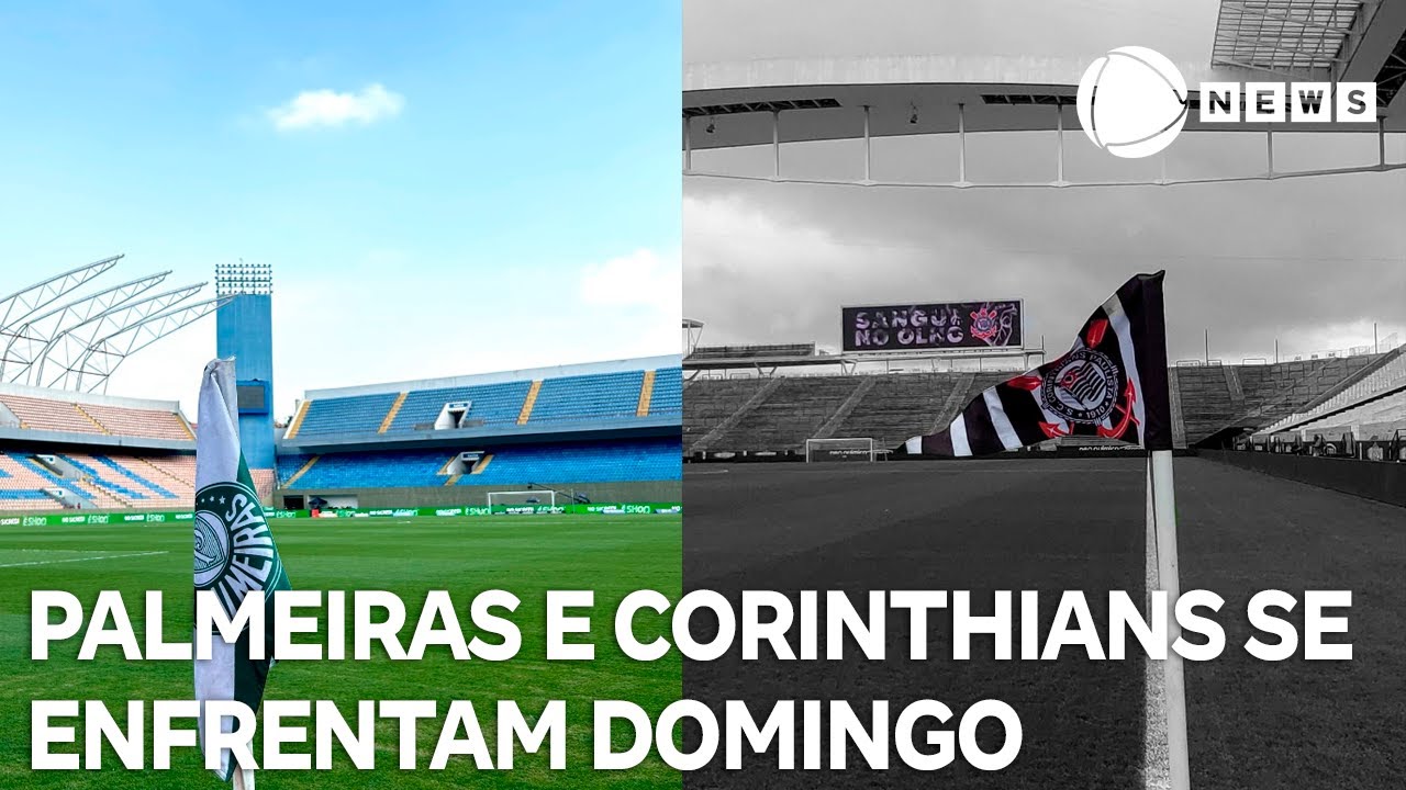 Paulistão 2024: Palmeiras e Corinthians medem forças no domingo