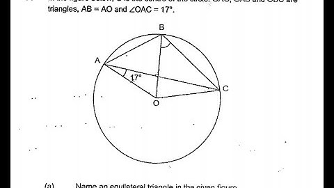 P6 2020 Red Swastika Prelims Q14 - Geometry | circle angle equilateral triangle | PSLE Maths