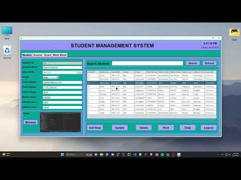 Student Management System Project | JAVA Project with Source Code | JAVA & MySQL