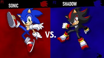 SSF2 09b mod fights-Sonic Vs. Shadow