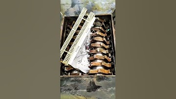 #fcnfm FCNFM alloy-blade shredder for minimal downtime and easy blade maintenance