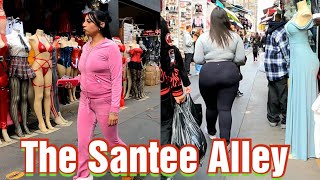 The Santee Alley》Los callejones》Los Angeles,CA 》 Fashion District Walking Tour 🚶♀️