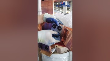 Fixing the busbars on the transformer body