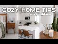 10 Tips For A COZY And CALM HOME 🕯 | How to Create A More Peaceful Home