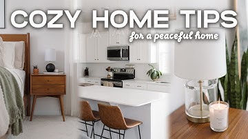 10 Tips For A COZY And CALM HOME 🕯 | How to Create A More Peaceful Home