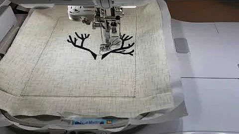 Kimberbell Twilight Boolevard Bench Pillow: Creep Along Block