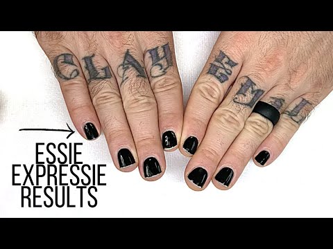 Essie Expressie 8 day WEAR TEST REVIEW