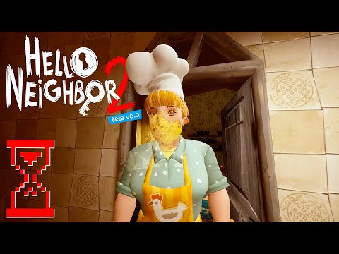 Видео: Герда готовит пирог // Hello Neighbor 2 beta
