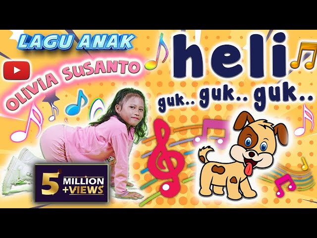 HELI guk guk guk 🐕 (Anjing Kecil) artis Olivia Susanto #laguanak #viral #anjing #oliviasusanto #dog class=