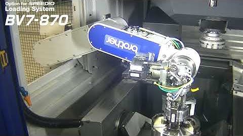 Máy phay CNC Brothe kết hợp với robot
