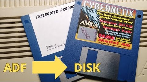 Créer des disquettes Amiga à partir de fichiers .adf