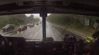 Barboursville Fire  Engine Co. 208  Ride Along to MVA/Inj