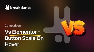 Breakdance Vs Elementor #29 - Scaling Buttons On Hover