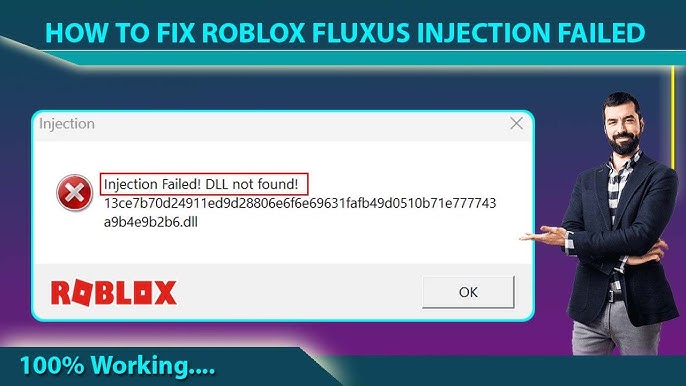 Using Fluxus can't inject missing Dll : r/ROBLOXExploiting