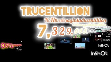 Numbers 1 to 1 Duotrucentillion (302/400) Quadringentillion