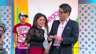 Tabata Jal Mini Roja Blusa Transparente