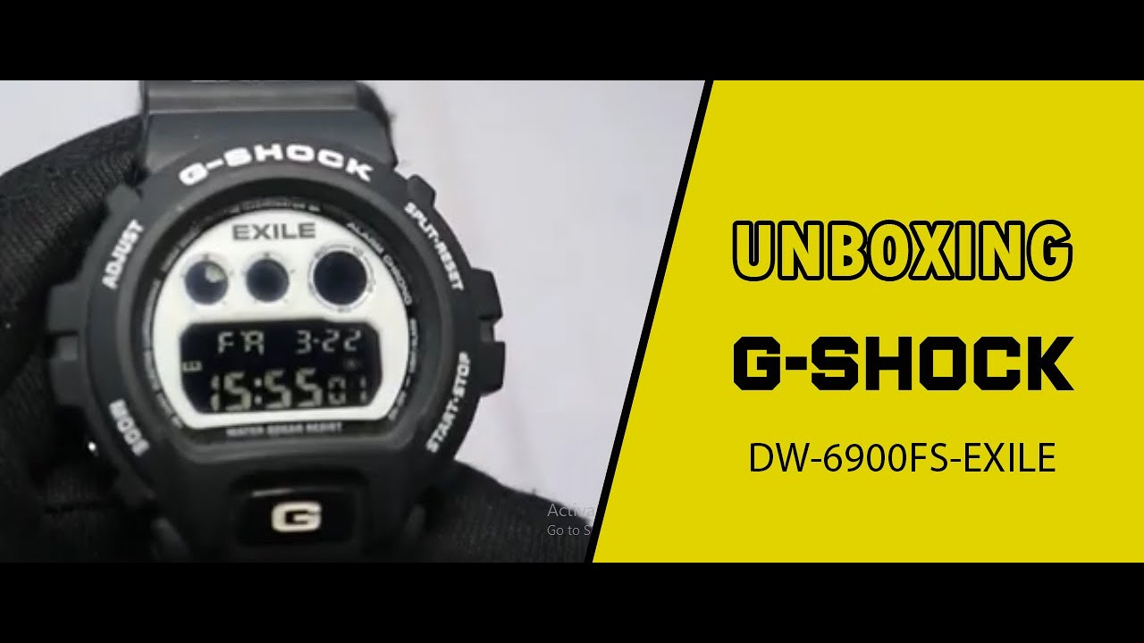 JAM TANGAN CASIO G-SHOCK DW 6900FS EXILE / DW-6900FS-EXILE 