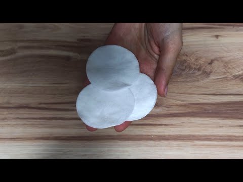 Video: DIY crafts for the New Year 2021 from cotton pads