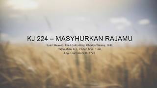 Kj 224 Masyhurkan Rajamu - Gki Coyudan Lyric Video